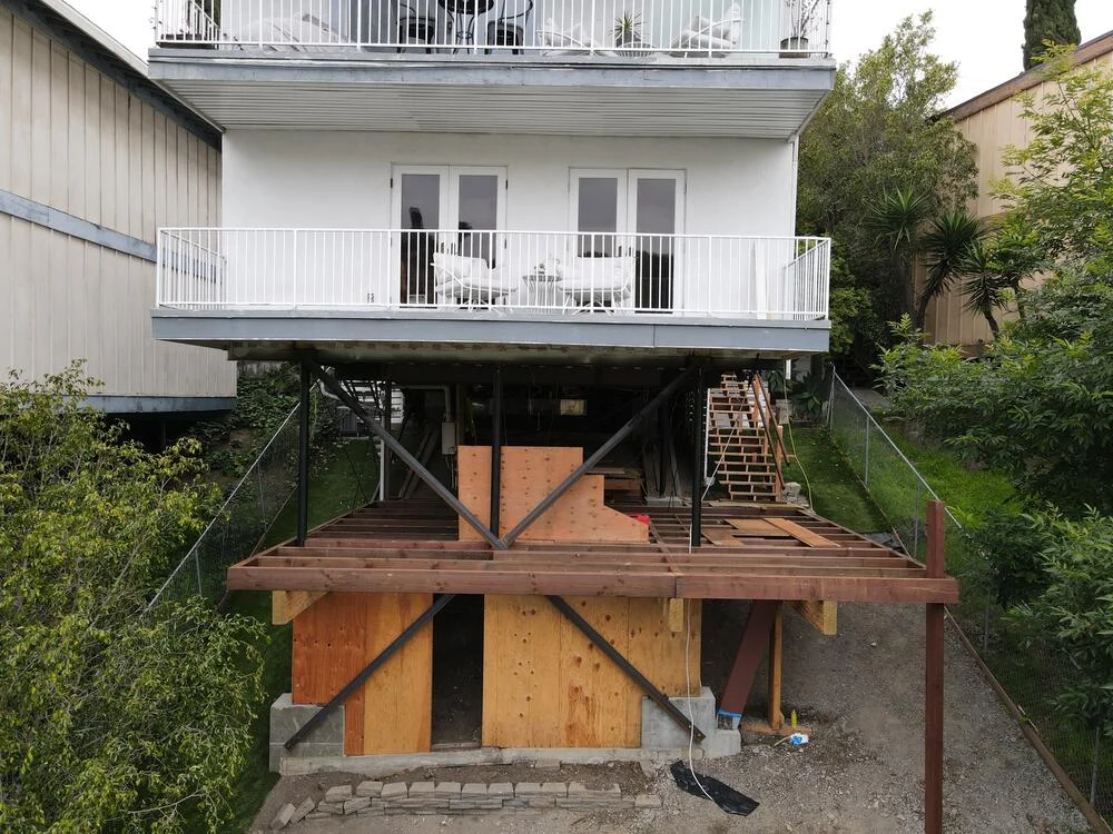 Elevated Pilings or Stilts Foundation Repair in Union City, TN