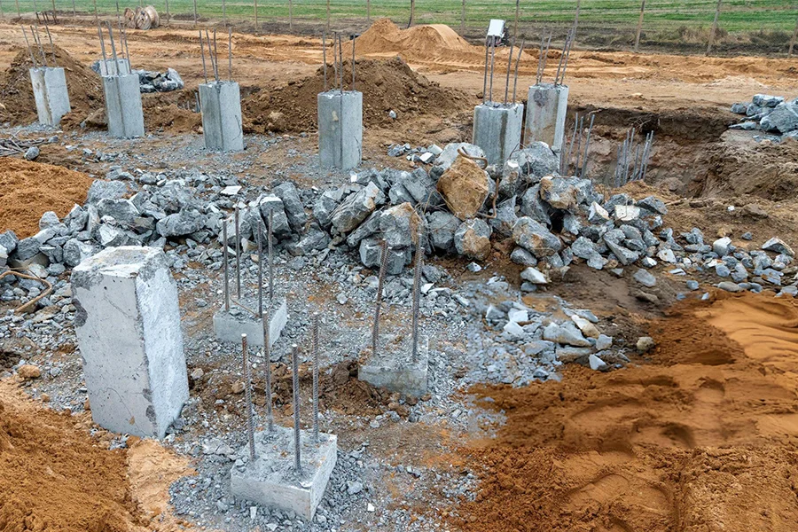 Pre-Construction Pier Installation in Union City, TN